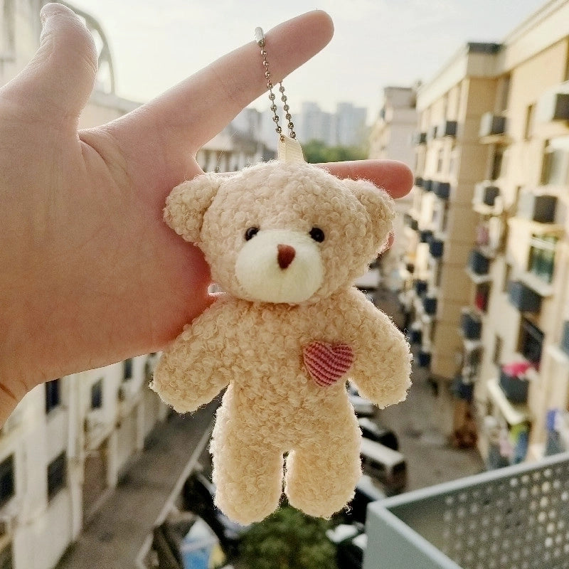Cute Bear Pp Cotton Women’s Bag Pendant Keychain 1 Piece