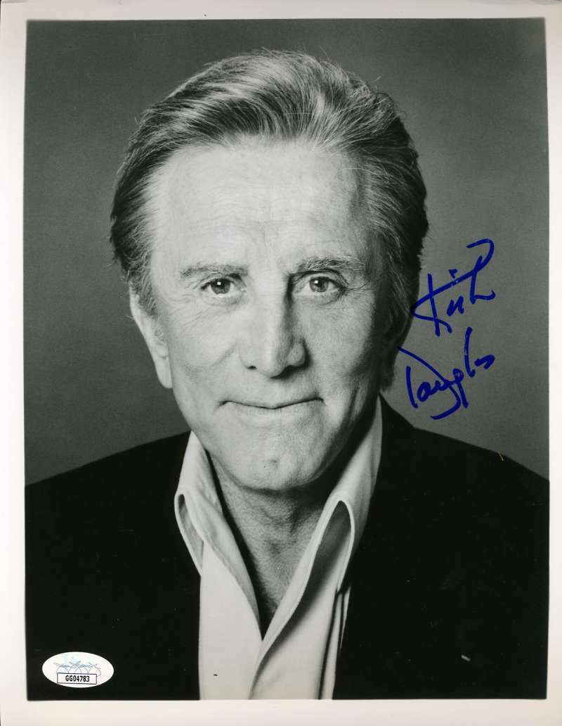 Kirk Douglas JSA Coa Signed 8x10 Photo Poster painting Autograph