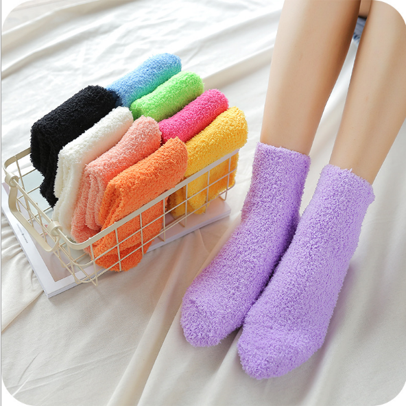 10 Color Warm Winter Socks SP1711041
