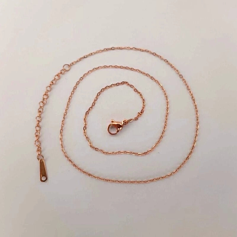 Casual Minimalist Solid Color 201 Stainless Steel Necklace