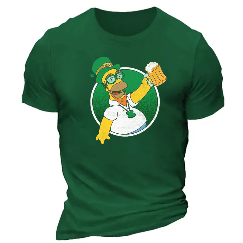 Leprechaun Homer Simpson T-Shirt ctolen