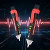 Non-Contact AC Voltage Tester Pen 48V-1000V AC Circuit Detector with LED Flashlight Sound and Light Alarm for Live/Null Wire Judgment