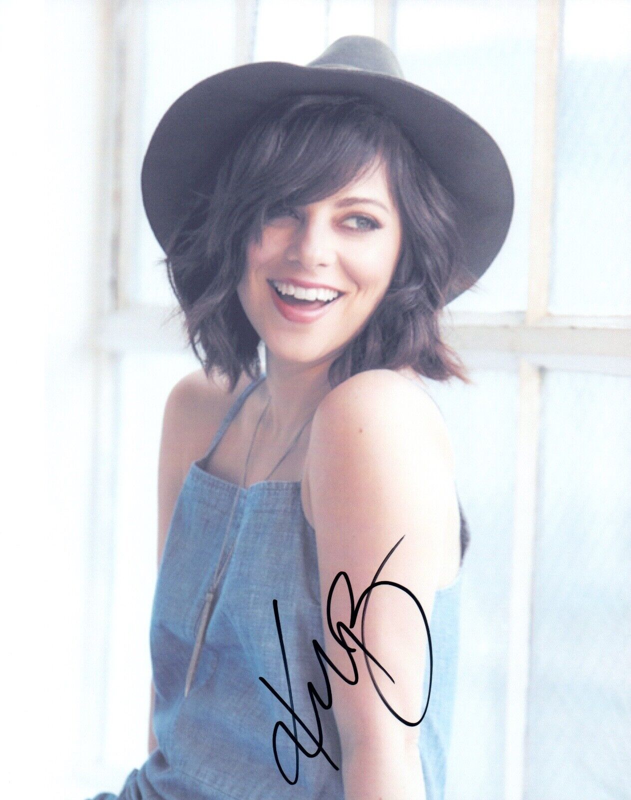 Krysta Rodriguez Signed Autographed 8x10 Photo Poster painting Smash Halston Actress COA