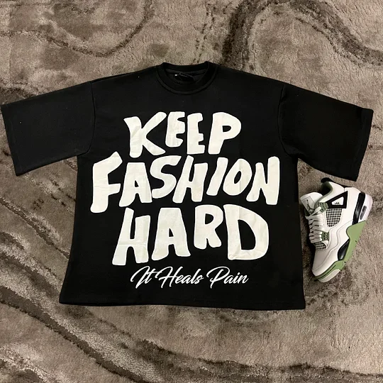 Personalized Fashion Heals Pain Graphic Short Sleeve T-Shirt