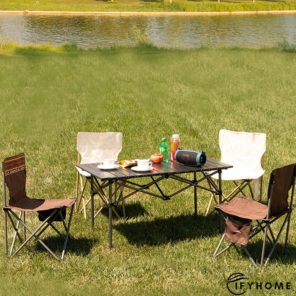 Outdoor Camping Folding Table Folding Chairs | IFYHOME