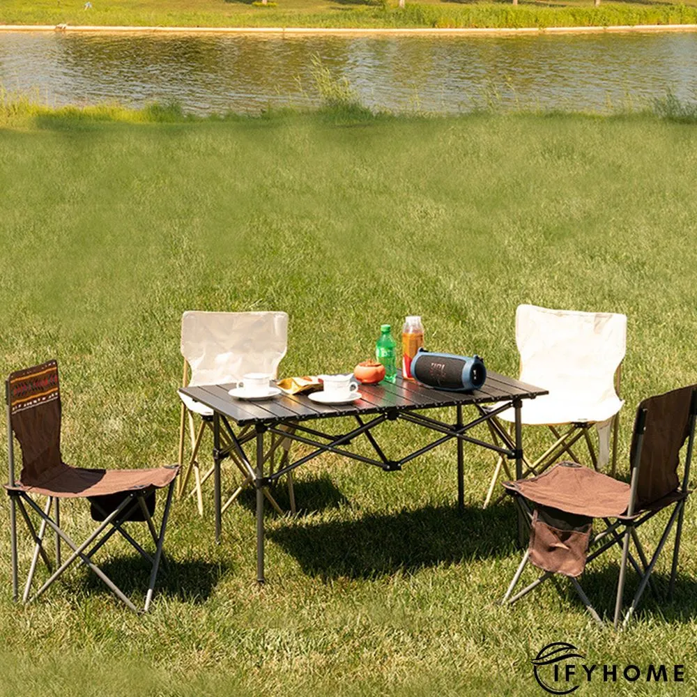 Outdoor Camping Folding Table Folding Chairs | IFYHOME