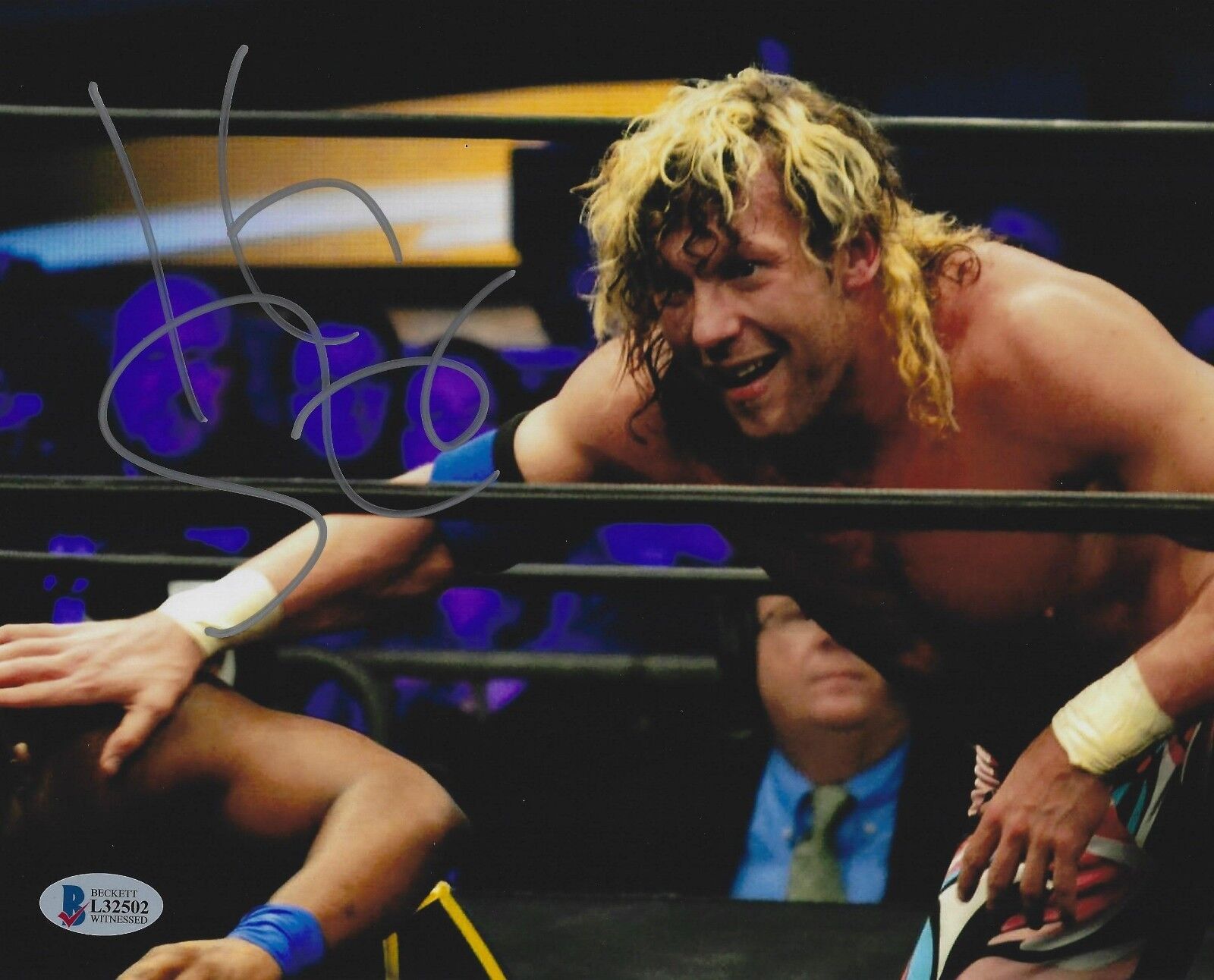 Kenny Omega Signed 8x10 Photo Poster painting BAS COA New Japan Pro Wrestling Bullet Club Auto W