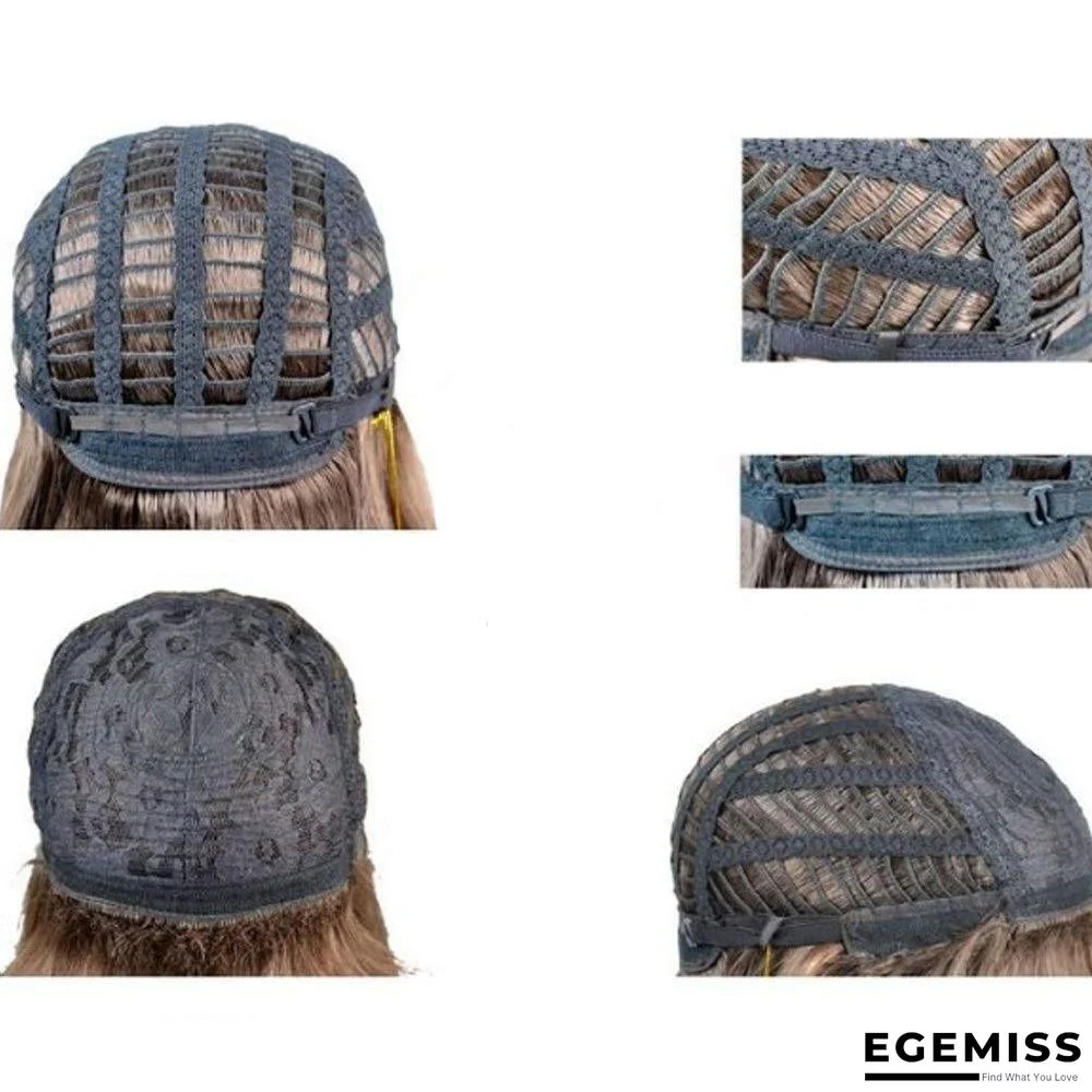 Black Short Curly Hair Female African Chemical Fiber High-temperature Silk Wig | EGEMISS