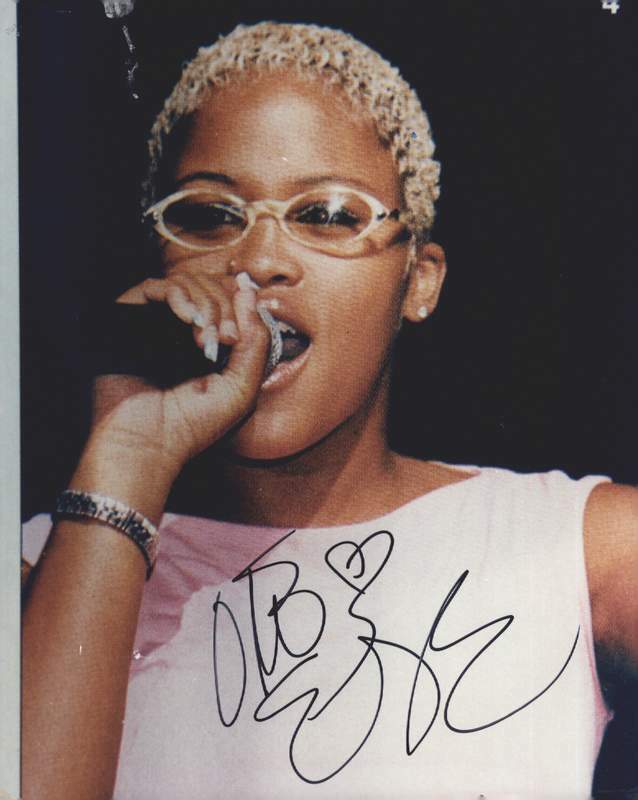 Ruff Ryders Eve Cooper signed rap 8x10 Photo Poster painting W/Certificate Autographed (A0305)