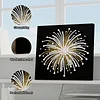 Fireworks DIY Pearl Diamond Art Kit for Adults Home Decor 25x25cm With Frame