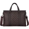 Men's Genuine Leather Laptop Bag Business Casual Handbag