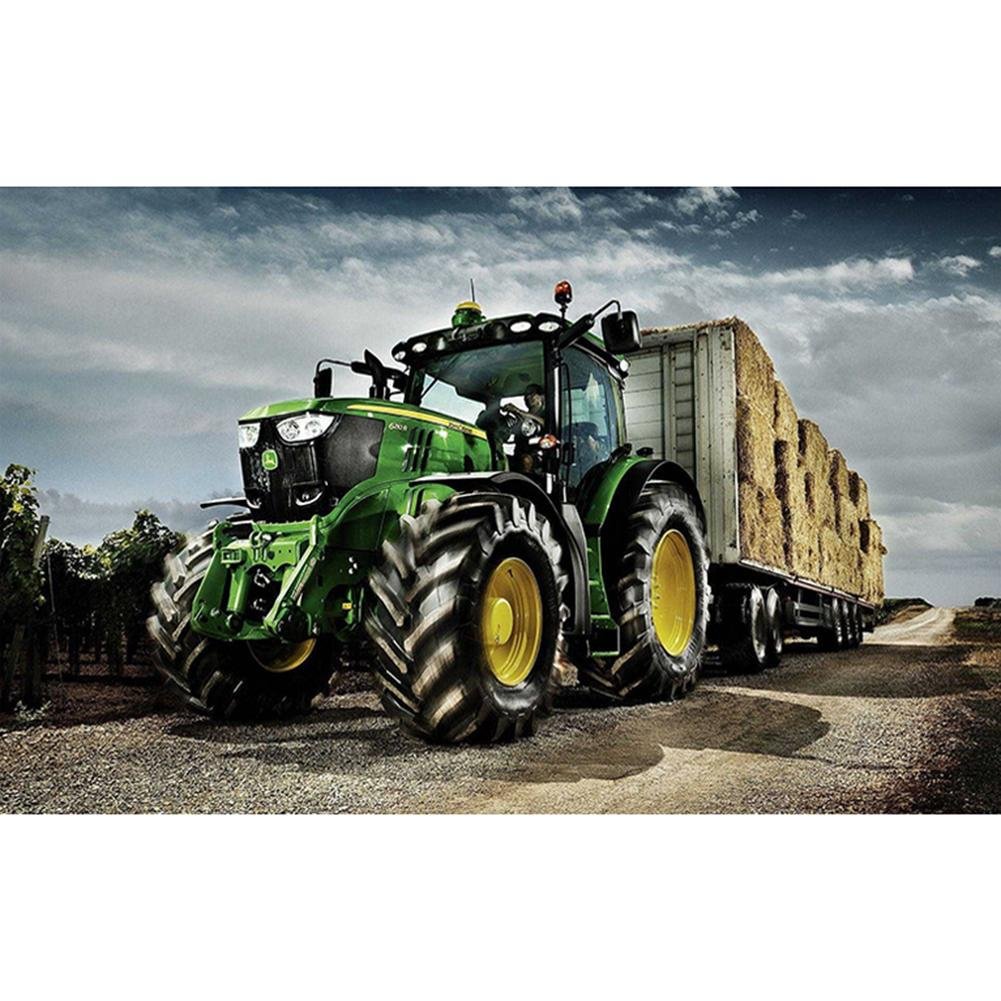 Full Round Diamond Painting - Engineering Vehicle(30*40cm)