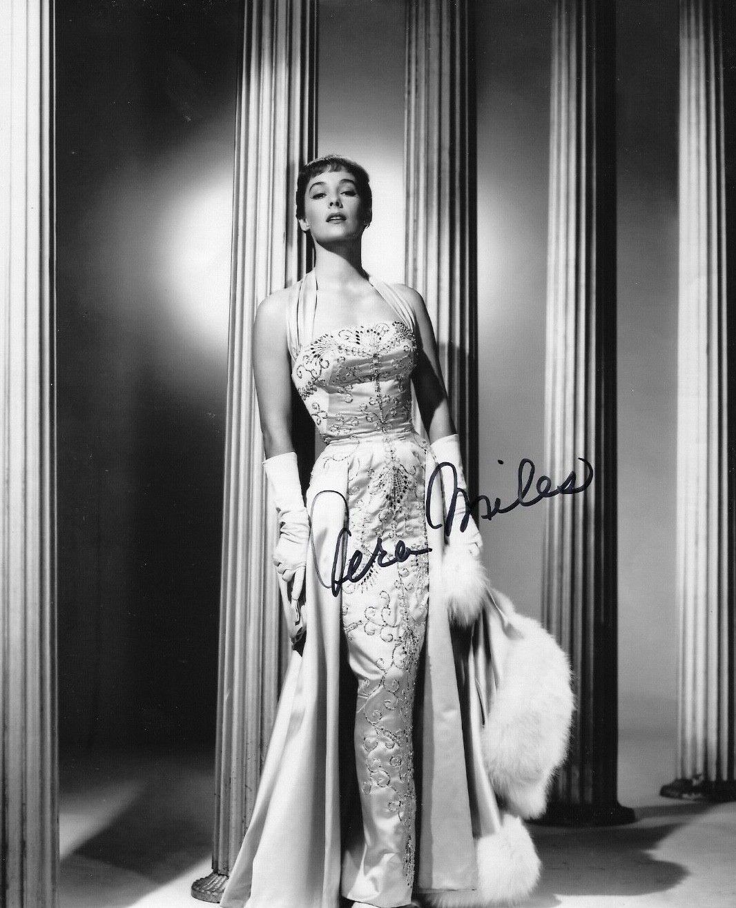 * VERA MILES * signed 8x10 Photo Poster painting * PSYCHO * LILA CRANE * COA * 2