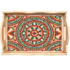 DIY Diamond Painting Decor Wooden Food Tray - Mandala