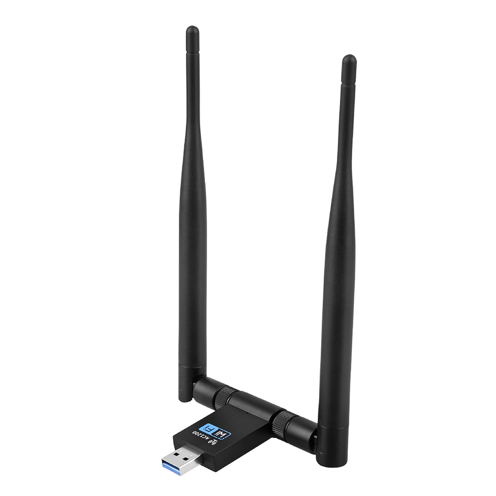 

USB 3.0 WiFi Adapter 1200Mbps Dual Band 2.4GHz 5GHz Wireless Network Card, 501 Original