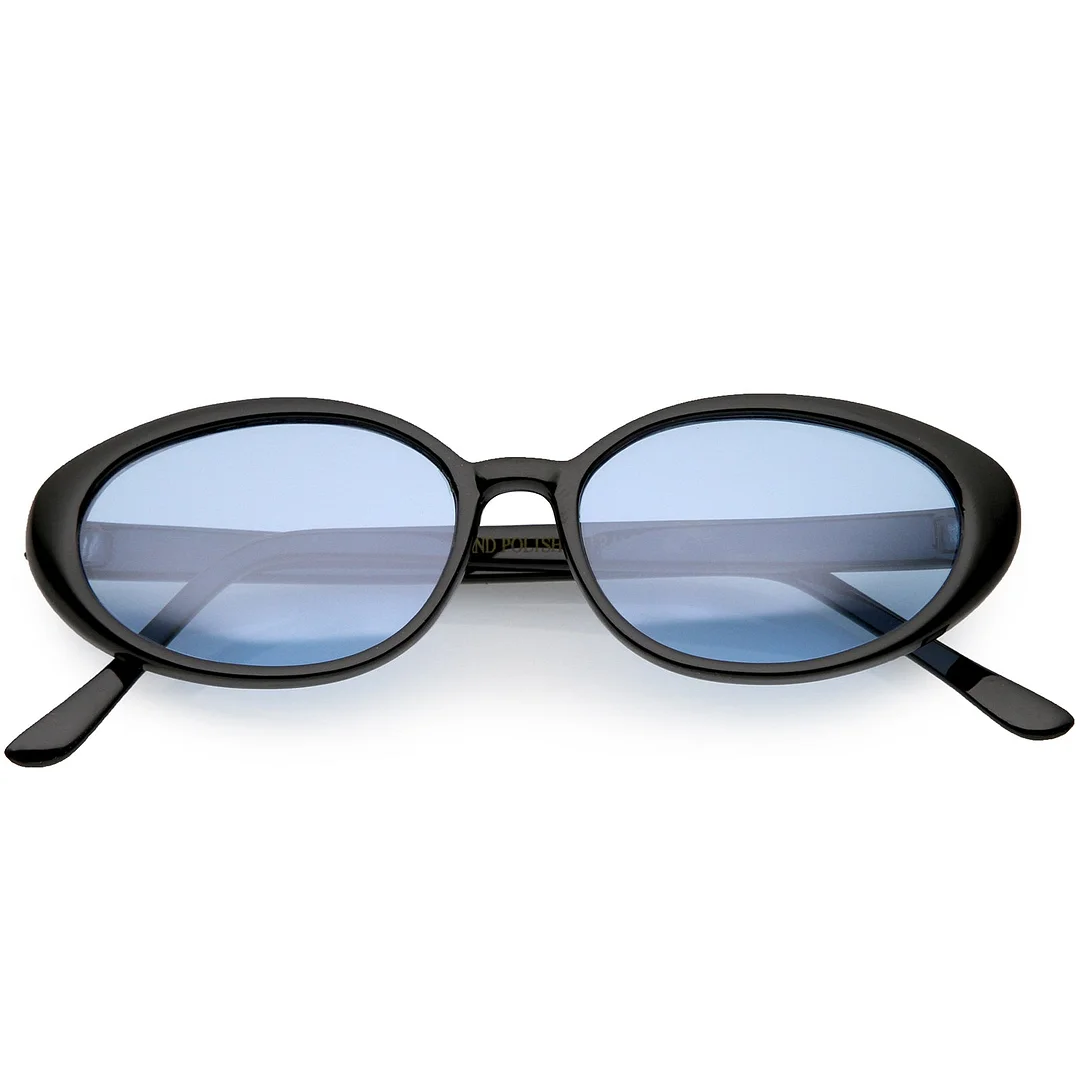 True Vintage Cat Eye Color Tinted Lens Oval glasses 51mm