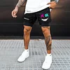 Men's Smiley Shorts Performance Shorts by Inlyline