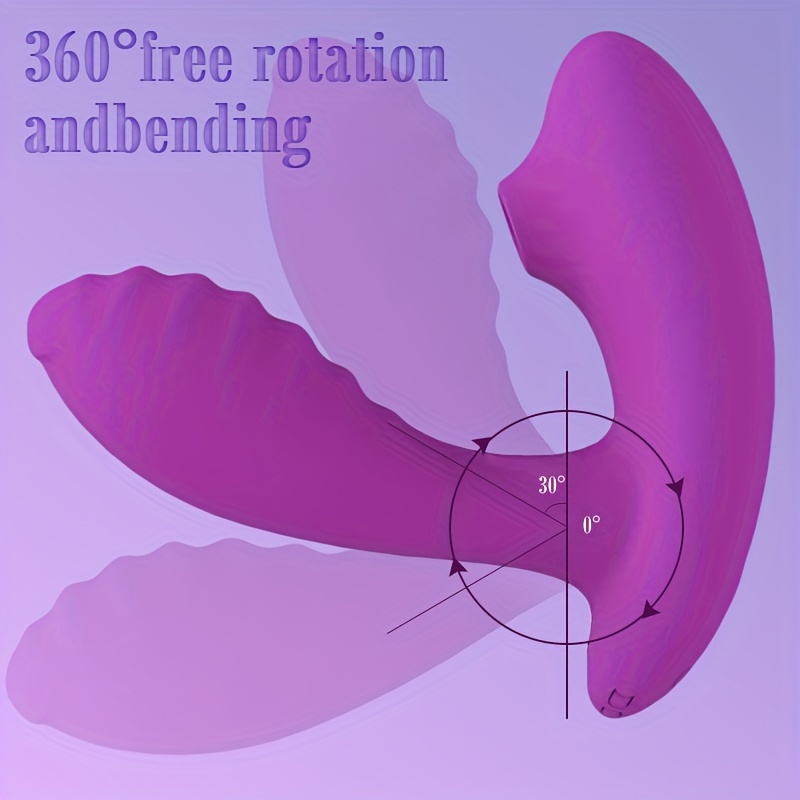 Remote Control Sucking Vibrator for Women