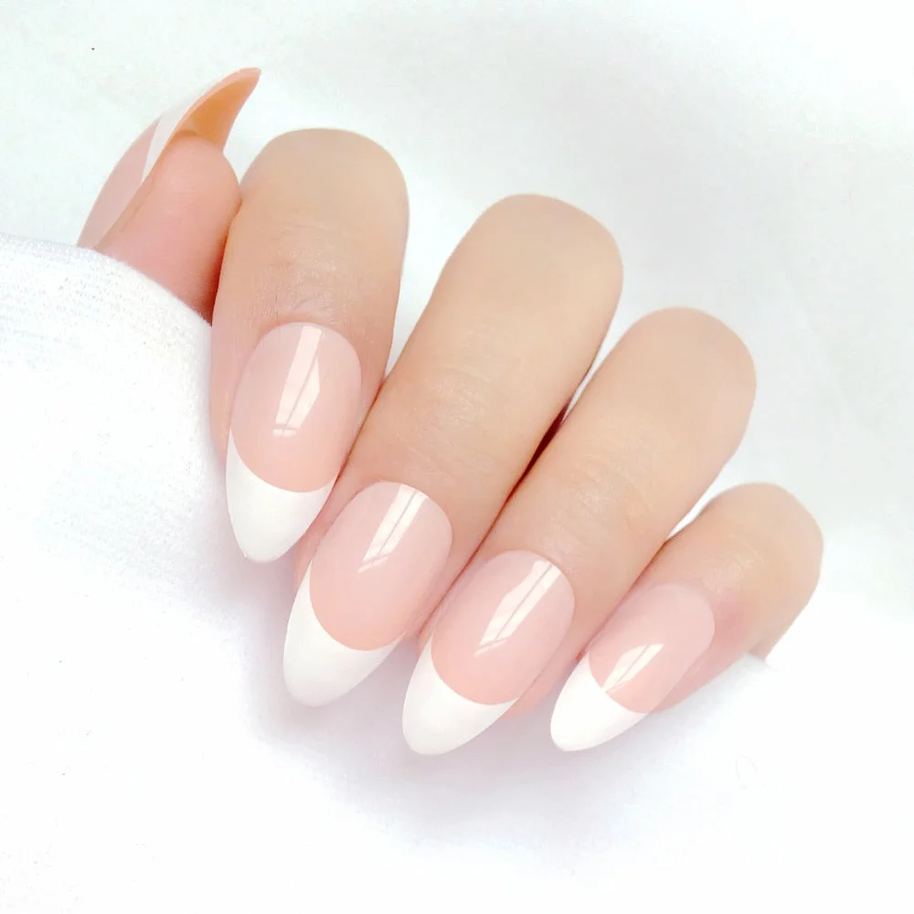 Dream Catcher Short Stiletto False Nails With Design Press On Artificial Fake Nails Tips DIY Full Cover Manicure Tool-Nail Inspo