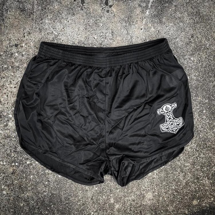 Men's Fashion Skull Print Casual Breathable Shorts
