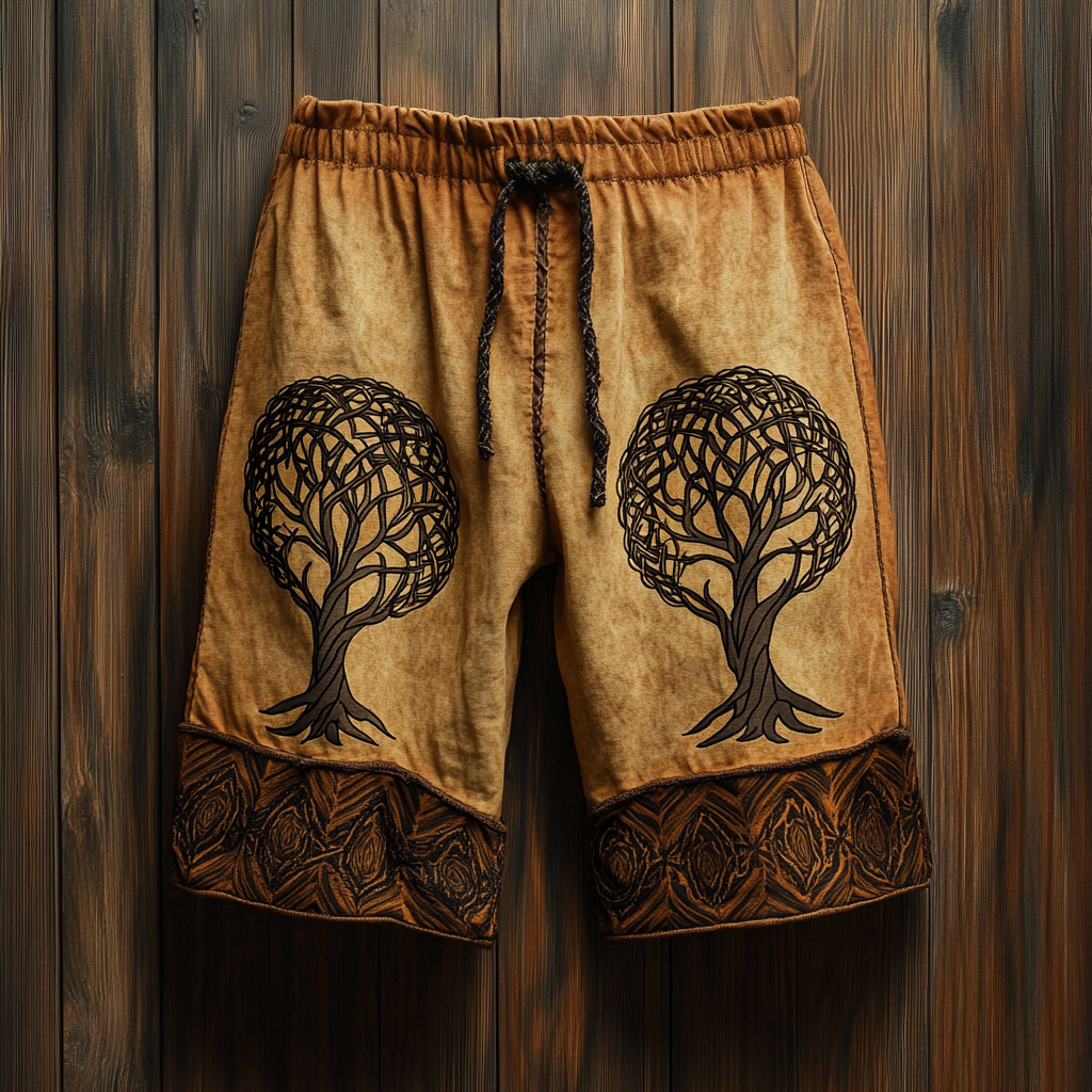 Men's Viking Vintage Life Of Tree Sport Shorts
