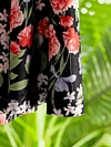 Women's A Line Dress Midi Dress Short Sleeve Loosen Floral Print Spring Summer V Neck Elegant Casual Vacation Midi Dress