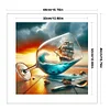 Blackjack Sailing-11CT Stamped Cross Stitch 40*40cm/15.75*15.75in