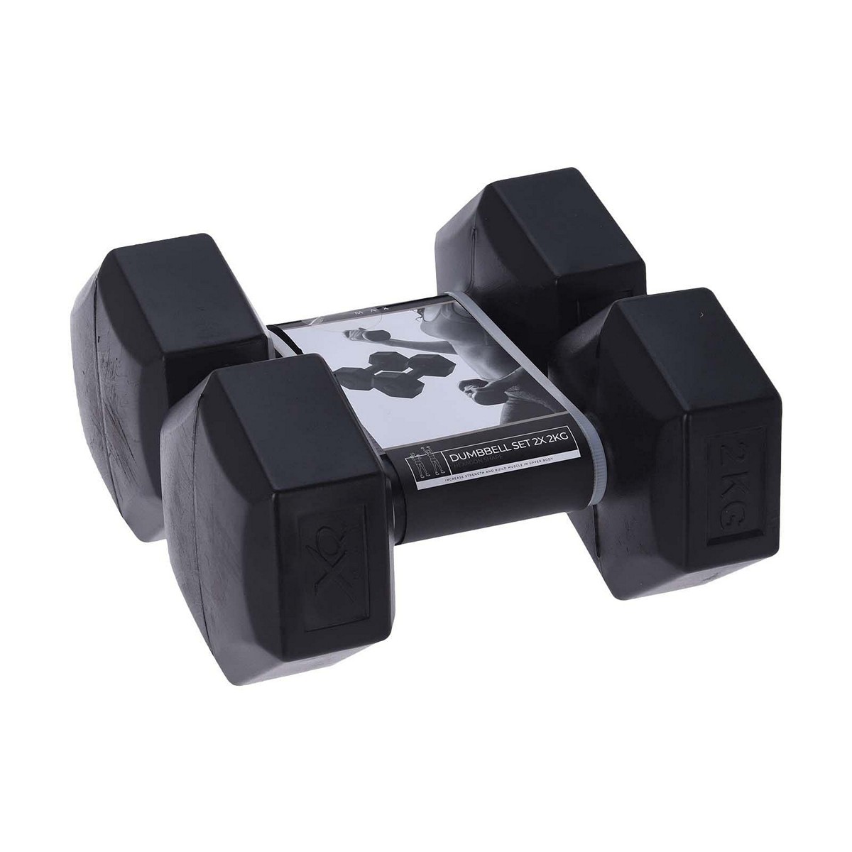 Dumbbells XQ Max Black 2 Kg 2 Units - sale.kim -  endless selection of finest brands