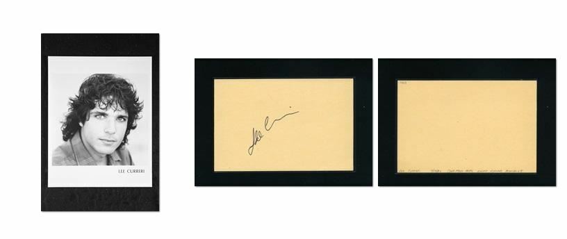 Lee Curreri - Signed Autograph and Headshot Photo Poster painting set - Fame