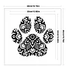 Paw Silhouette-11CT Stamped Cross Stitch 40*40cm tapestrymarket
