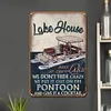 Lake house - Metal Tin Signs(8*12Inch/12*16Inch)