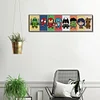 Super Hero- 14CT Stamped Cross Stitch 55*16cm/21.65*6.3in