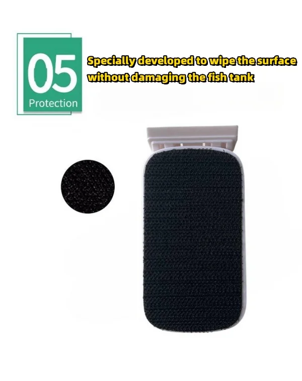 Double-sided Strong Magnetic Glass Cleaner For Fish Tank
