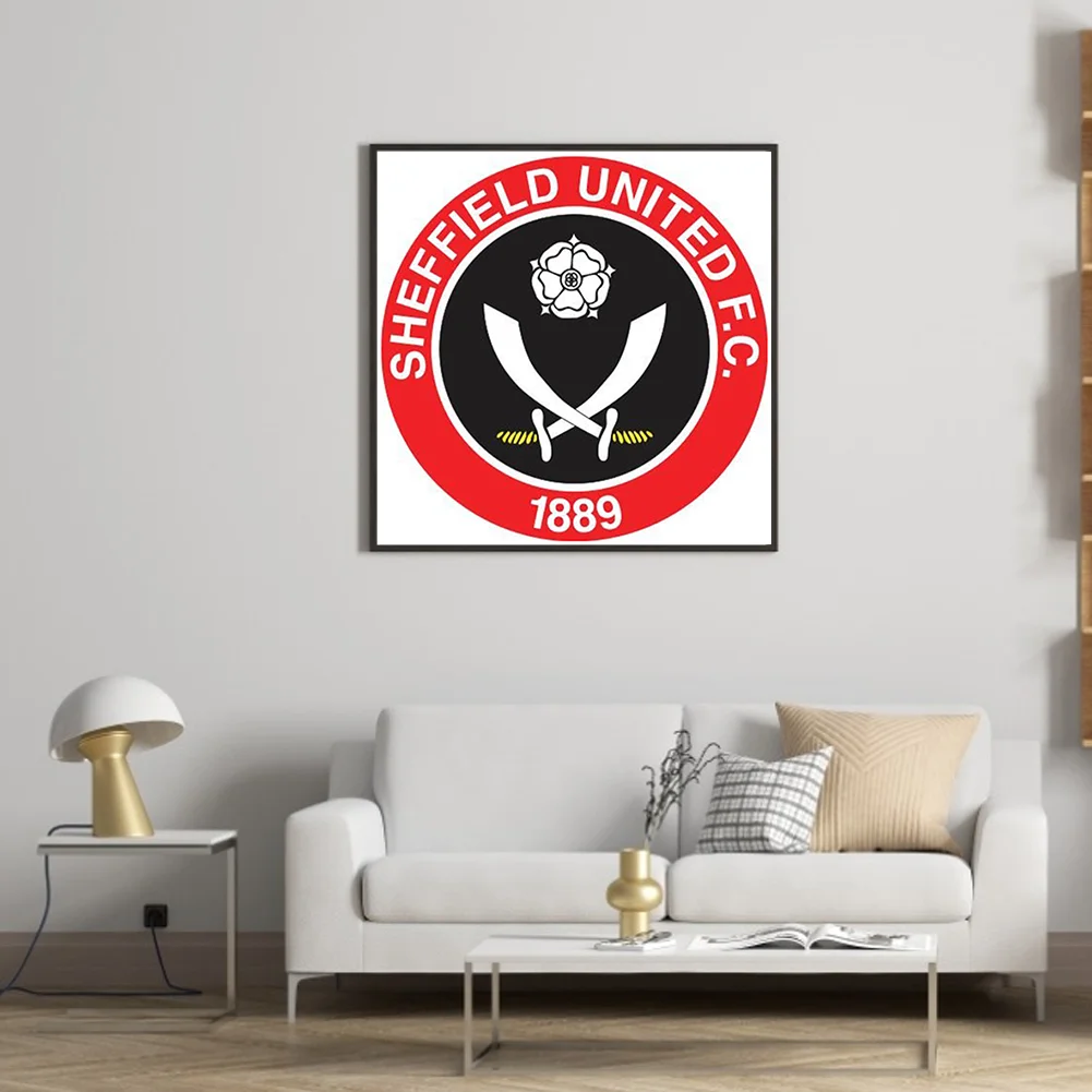 Diamond Painting - Full Round Drill - Sheffield United F.C.(Canvas|30*30cm)