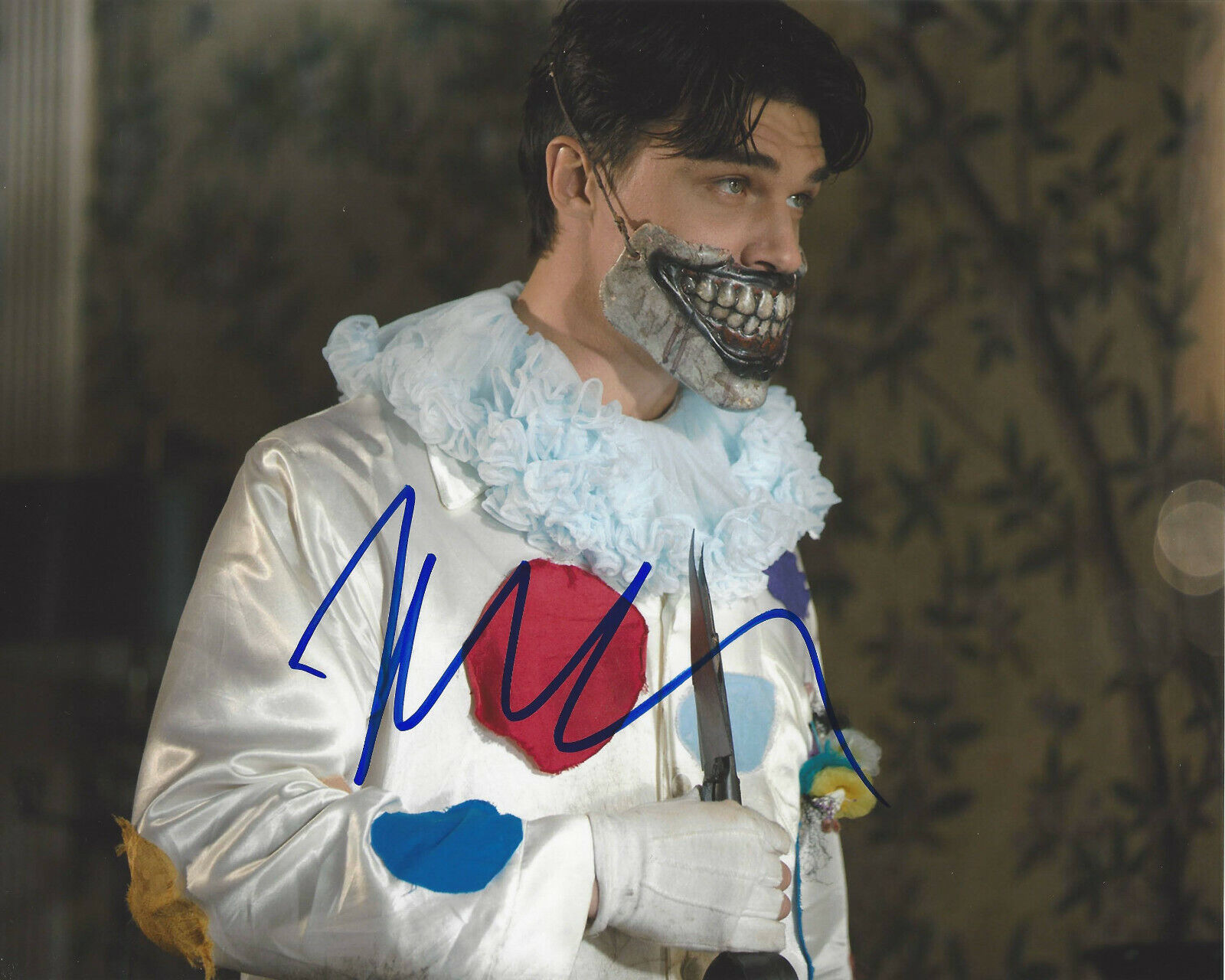 FINN WITTROCK SIGNED AUTHENTIC 'AMERICAN HORROR STORY' 8x10 Photo Poster painting w/COA ACTOR