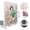 (Pre-Framed)Parrot-Special Shape Diamond Painting Kit(25x25cm)