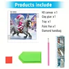 Snow Girl - Diamond Painting - Partial Special Shaped Drill(Canvas|30*30cm)