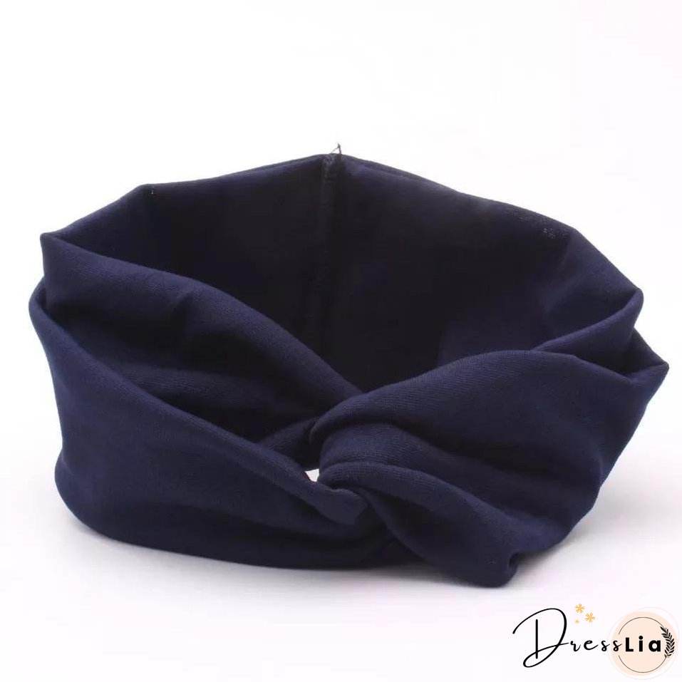 Contrast Color Hair Band Accessories