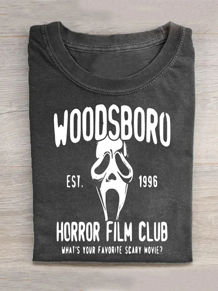 Unisex Woodsboro Horror Club Shirt