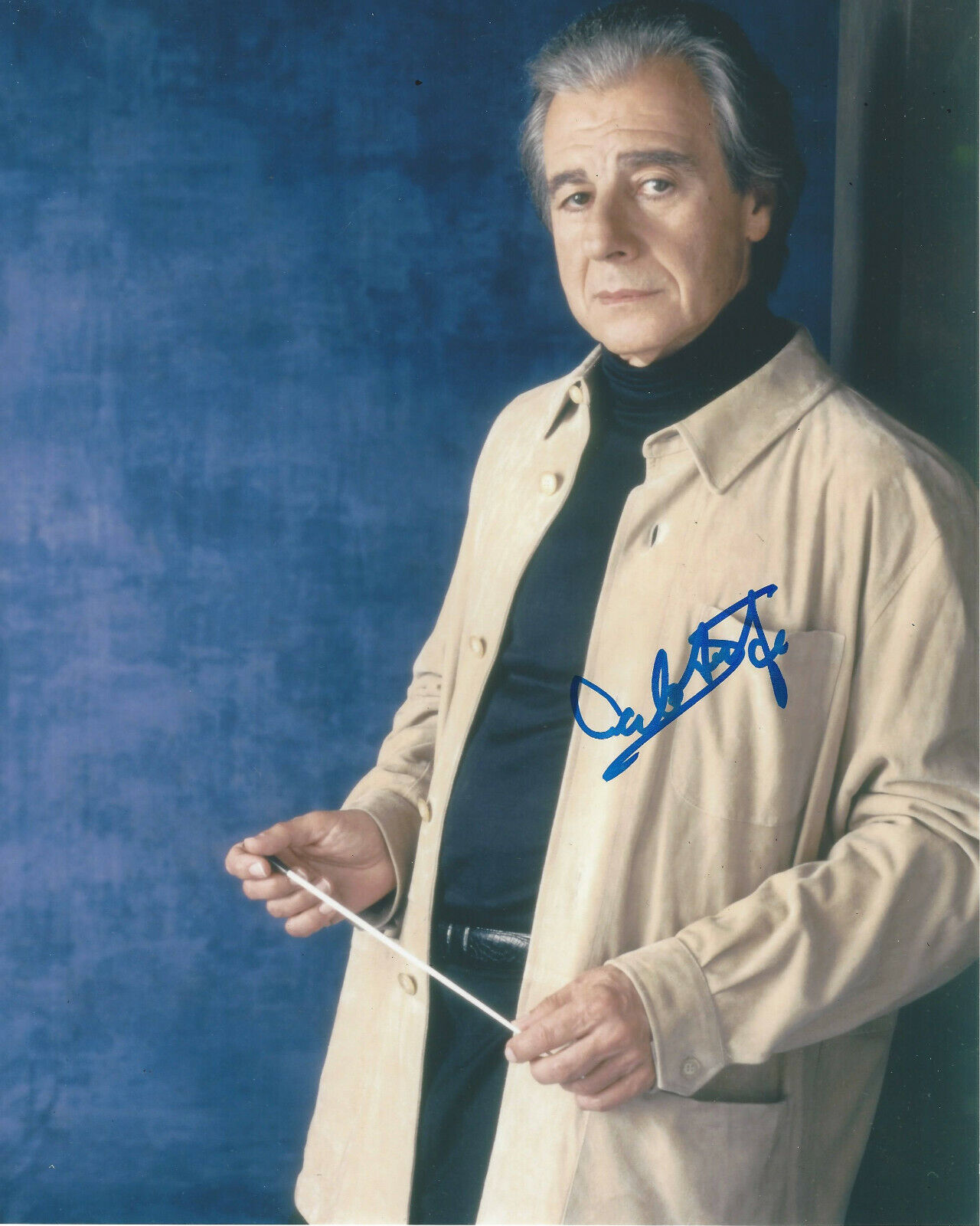 COMPOSER LALO SCHIFRIN SIGNED AUTHENTIC MISSION IMPOSSIBLE 8x10 Photo Poster painting 5 w/COA