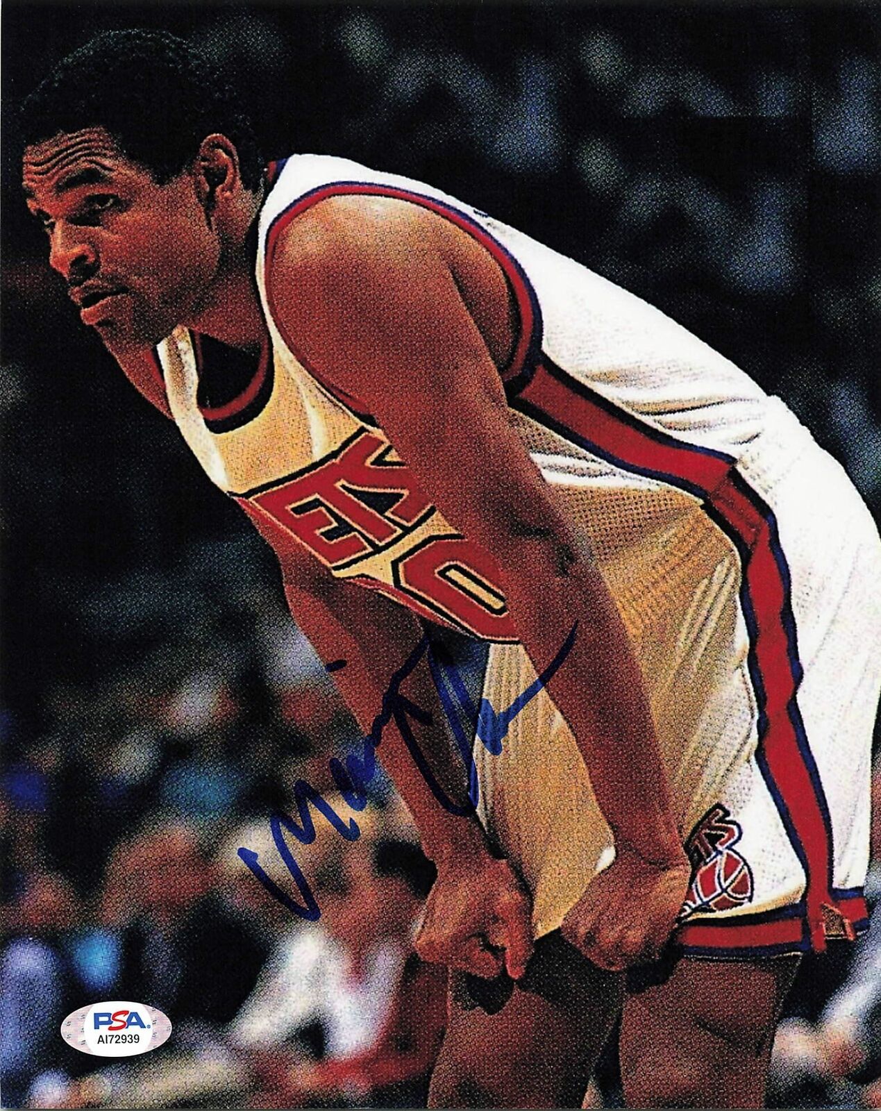 MAURICE CHEEKS signed 8x10 Photo Poster painting PSA/DNA New Jersey Nets Autographed