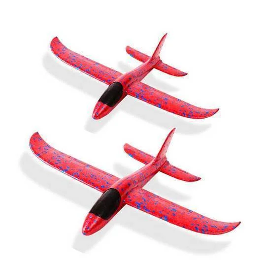 Foam Plastic Flying Glider Airplane(2PCS)