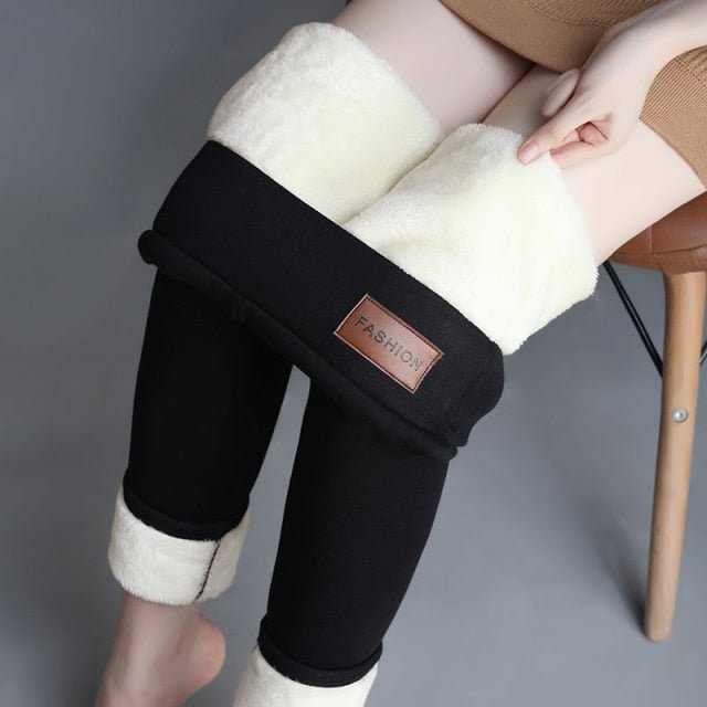 MISHA Women's Stretchy Warm Winter High Waist Legging