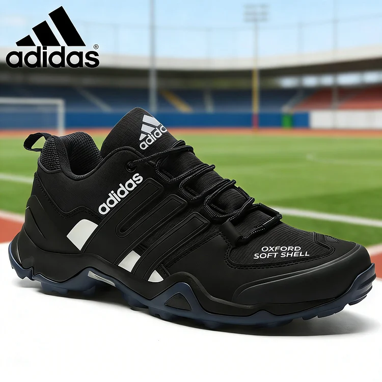 Turistick&eacute; boty adidas Oxford Soft Shell s protiskluzovou podr&aacute;žkou