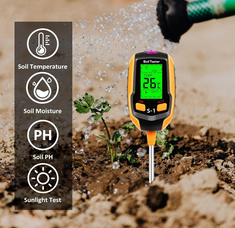 4-in-1 Soil Tester - tree - Codlins