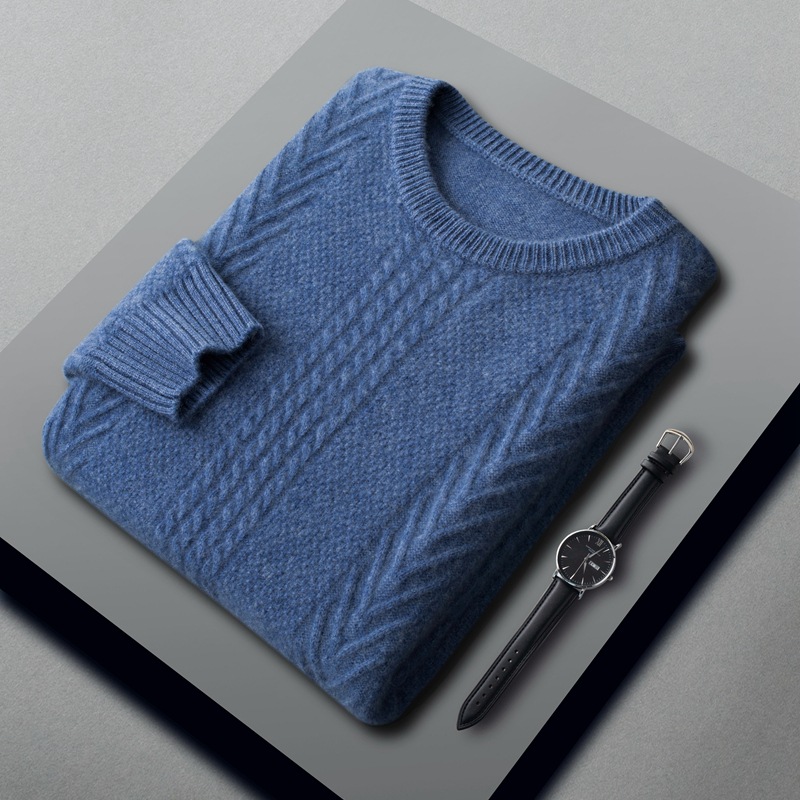 100 Cashmere Sweater For Men REAL SILK LIFE