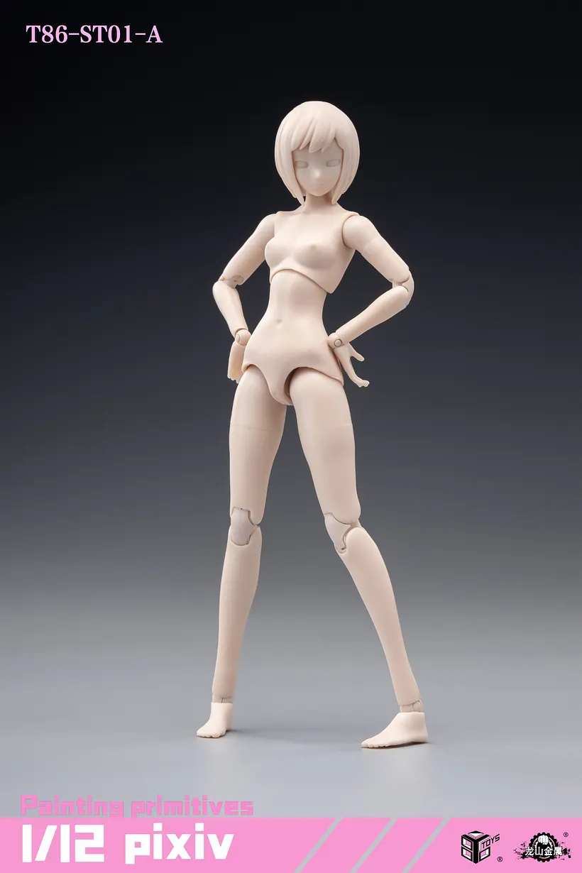 PRE-ORDER 86TOYS Female Super Flexible (T86-ST01234A & B) 1/12
