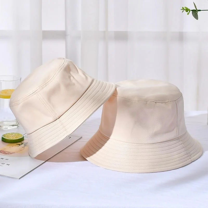 Unisex Foldable Bucket Hat Outdoor Sunscreen Basin Sun Prevent Hats