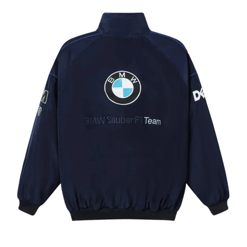 Unisex Racing Style Street Fashion Loose Racing Casual Print Jacket