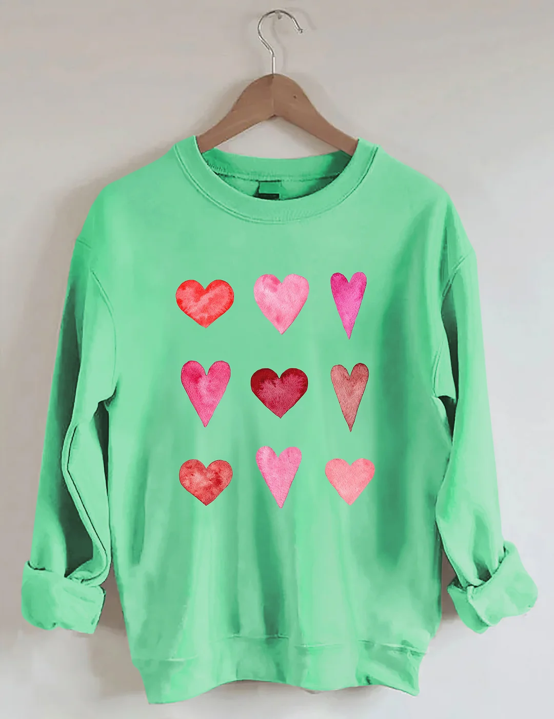Valentine's Day Hearts Sweatshirt